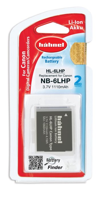H�hnel DC BATTERY CANON HL-6LHP HL-6LHP
